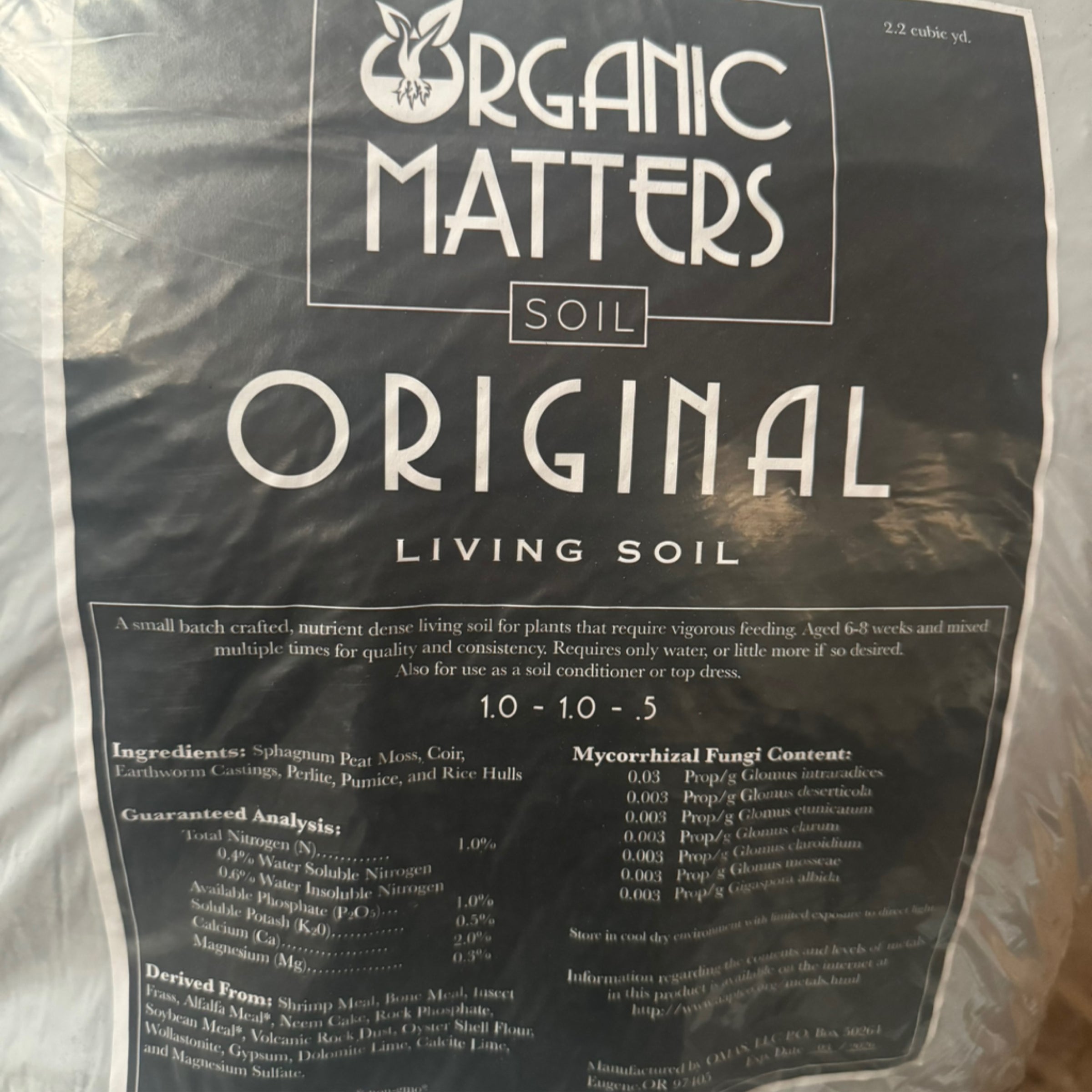 Organic Matters Living Soil | Central Oregon Garden Supply